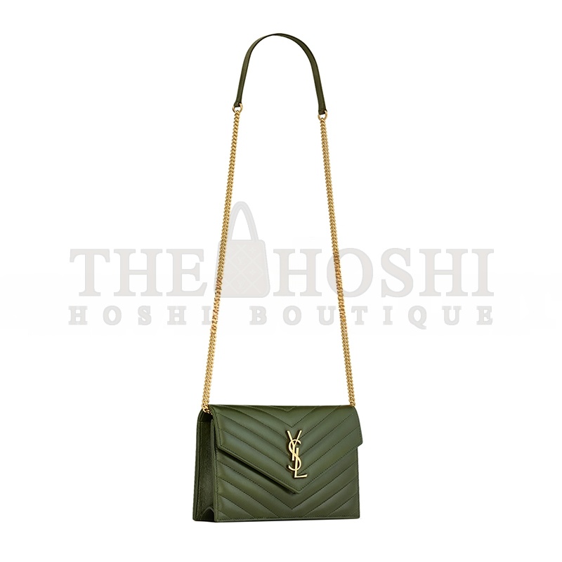 Y51 CASSANDRE ENVELOPE CHAIN WALLET IN LAMBSKIN 857605AAA443189 (19*12.5*3.5cm) Master Quality